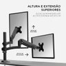 Suporte Ergonômico Tipo Torre Multiarticulado de Mesa, Elg, Fh160l, para 2 Monitores, Pistão a Gás - 4