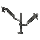 Ver imagem 1 de Suporte Ergonômico Tipo Torre Multiarticulado de Mesa, Elg, Fh160l, para 2 Monitores, Pistão a Gás