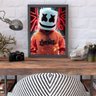 Quadro Decoração Grande Quarto Musical Dj Marshmello Artista - 5