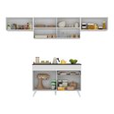 Ver imagem 6 de Armário de Cozinha Compacta 4 peças MP3697.891 Veneza Branco