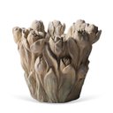 Ver imagem 1 de Vaso Decorativo em Cimento Tulipas 20,5cm