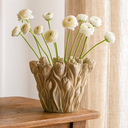 Ver imagem 2 de Vaso Decorativo em Cimento Tulipas 20,5cm