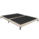 Ver imagem 7 de Cama Japonesa Queen Size Veneza 165cm Base Box Orgânica Bouclê Estofada Pés de Ferro:Bouclê Bege
