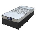 Ver imagem 1 de Cama Box Solteiro Colchão de Espuma D20 Supreme Branco 78x188x50cm Gazin