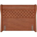 Ver imagem 4 de Cabeceira Cama Box King 195 Cm P05 Madrid Couríssimo Camel