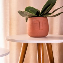 Conjunto de Mesinhas Canto e Apoio Pe Palito 35x40 35x50 Decorativa (branco) - 11