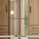 Ver imagem 7 de Guarda-Roupa Casal com Espelhos 4 Portas 6 Gavetas Estrela