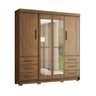 Guarda-Roupa Casal com Espelhos 4 Portas 6 Gavetas Estrela  - 2