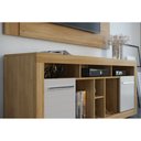 Ver imagem 5 de Rack com Painel para Tv ate 50" Off white/Cinamomo Firenze Valde Moveis