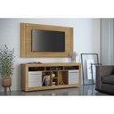 Ver imagem 1 de Rack com Painel para Tv ate 50" Off white/Cinamomo Firenze Valde Moveis