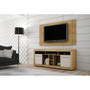 Ver mais imagens de Rack com Painel para Tv ate 50" Off white/Cinamomo Firenze Valde Moveis