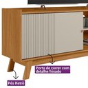 Ver imagem 4 de Rack para Tv 65 Polegadas Aurum Linea Brasil Nature/off White