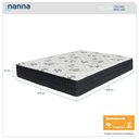 Ver imagem 4 de Colchão King Size Amsterdam Espuma D33 Ortopédico 193x203x16cm