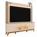 Ver imagem 3 de Estante Home Maceió Areia/Oasis para TV até 75” - Mobler