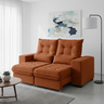 Sofá Retrátil e Reclinável 1,80m Suede Miami - 1