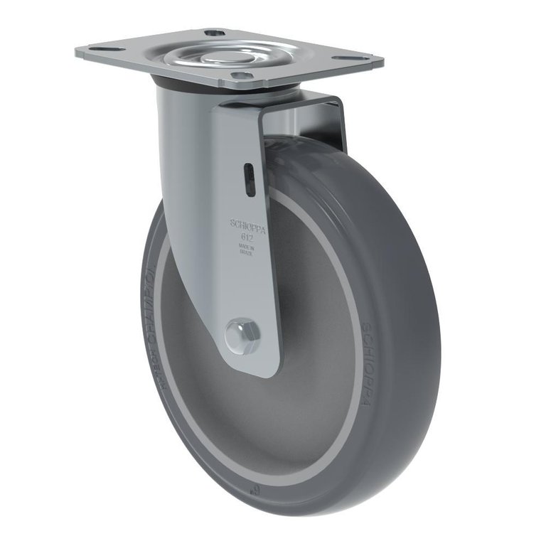Rodízio Giratório 6 Pol. 150mm Gl 612 Bp até 85kg - Schioppa Rodízio Giratório 6 Pol. 150mm Gl 612 Bp até 85kg - Schioppa