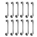 Ver imagem 1 de Alça de Apoio Inox 30cm Barra Kit 12 Unidades Idoso Acessibilidade Banheiro Box Segurança Cadeirante