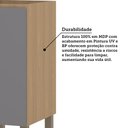 Ver imagem 4 de Balcão de Cozinha 20cm 1 Porta sem Tampo Slim Luciane Móveis