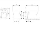 Ver imagem 6 de Kit Completo Bacia Convencional Boss Branco Incepa