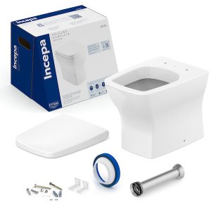 Kit Completo Bacia Convencional Boss Branco Incepa