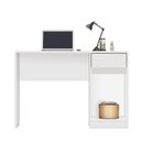 Ver imagem 3 de Escrivaninha Office Morada Branco – Demóbile