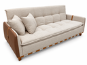 Ver imagem 1 de Sofa Cama Luxury Firenze 2,00 Ref 43 Luxo (2503-B Linho Bege Claro)