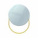 Ver imagem 1 de Espelho Funcional Pratic Circle Dourado 65x55cm Redondo