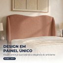 Ver imagem 3 de Cabeceira Cama Box King 195 cm Vivace Bouclê B05 - D'Rossi