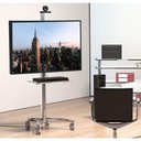 Ver mais imagens de Suporte Móvel para Vídeo Conferência para Tv até 65 e Acessórios Octoo Mooove Titanium