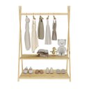 Ver imagem 4 de Arara para Loja Infantil Montessori Madeira Natural Danilo Idimex