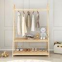 Ver imagem 1 de Arara para Loja Infantil Montessori Madeira Natural Danilo Idimex