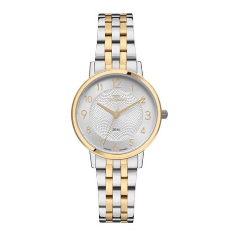 Relógio Technos Feminino Ref: 2035nex/1k Elegance Bicolor