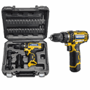 Ver imagem 3 de Kit Parafusadeira & Furadeira a Bateria 12v com 30 Peças Tramontina