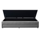 Ver imagem 3 de Calçadeira Sapateira Baú Munique 1.60 Linho Grafitte - Star Confort