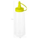 Ver imagem 2 de Kit 3 Bisnagas Plásticas para Molhos 250ml Plasvale Maionese Ketchup Mostarda
