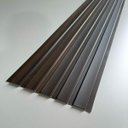 Ver imagem 3 de Painel Ripado Versátil 270x27cm: 01 Unid. (0,73m²) Polietileno - Talatto Painéis - Imbuia
