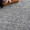 Ver imagem 4 de Tapete Sisal Sala Quarto 200x250 Tecido Sintético Mesclado - Chumbo Marfim