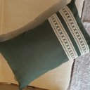 Ver imagem 6 de Capa de Almofada Atelier Renda Retangular Verde 50x30