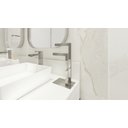 Ver imagem 5 de Toalheiro Duplo Pia Bancada Lavabo Porta Toalhas 45cm Banheiro Aço Inox Polido Linha Larissa Stainle