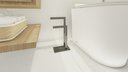 Ver imagem 4 de Toalheiro Duplo Pia Bancada Lavabo Porta Toalhas 45cm Banheiro Aço Inox Polido Linha Larissa Stainle