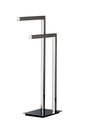 Ver imagem 2 de Toalheiro Duplo Pia Bancada Lavabo Porta Toalhas 45cm Banheiro Aço Inox Polido Linha Larissa Stainle