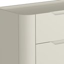 Ver imagem 7 de Mesa de Cabeceira Orgânica 3 Gavetas Pés Industrial Dourado Bliss I03 Luna - Lyam Decor