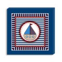 Ver imagem 5 de Conjunto Kit com 3 Quadros Náuticos Decorativos Linha Náutica Marinheiro Mar 4