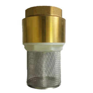 Válvula Fundo De Poço Com Tela Inox 1.1/2 Pol Emmeti