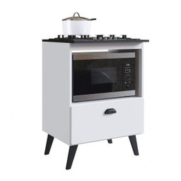Balcao Com Porta Para Forno E Cooktop 4 Bocas Bogota  - 2