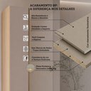 Ver imagem 7 de Guarda Roupa Modulado Essenza 1 Porta de Bater sem Gavetas MDF MDP Carvalho Andorra-Bege Dunas