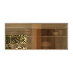 Armário de Cozinha Aéreo 105cm 2 Portas de Correr em Vidro Siena Multimóveis Mp2191 Branco - 5