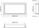 Ver imagem 4 de Nicho P/embutir 30x60 Arquitech Duo - Branco