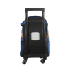 Mochila Infantil Rodinha Carros Azul 3D - 6