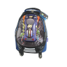 Mochila Infantil Rodinha Carros Azul 3D - 7